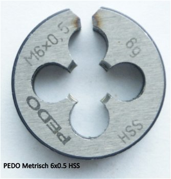 Snijplaat Pedo Metrisch 6 x 0.5 HSS - 1