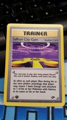 Saffron City Gym  122/132  Gym Challenge gebruikt