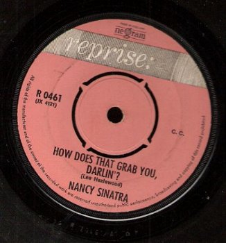 Nancy Sinatra - How Does That Grab You, Darlin'?-SIXTIES - 1