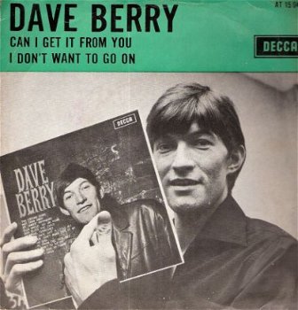 Dave Berry - Can I Get It From You Fotohoes SIXTIES - 1
