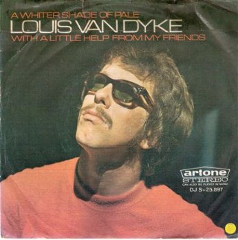 Louis van Dyke Trio - A Whiter Shade Of Pale - 1969-vinylsingle - 1