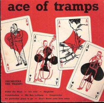 Tramps Orchestra -EP Populaire Platenkring-Fotohoes 8 tracks - 1
