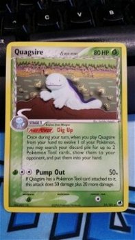 Quagsire 21/101 Rare Ex Dragon Frontiers - 1