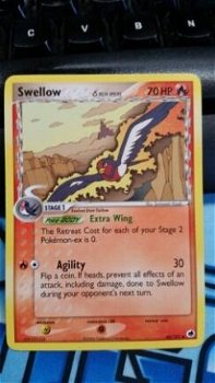 Swellow 40/101 Ex Dragon Frontiers - 1