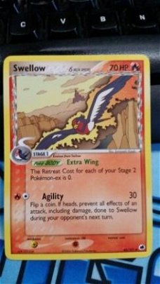 Swellow  40/101  Ex Dragon Frontiers