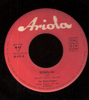 Banjo-Singers - Hillibilly Joe - Fraulein , Komm' -`1962 - 1