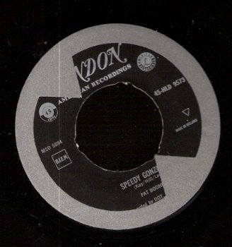 Pat Boone - Speedy Gonzalez -The Locket - 1962 -vinyl single - 1