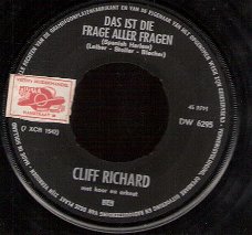 Cliff Richard – Das Its Die Frage Aller Fragen - Nur Mit Dir