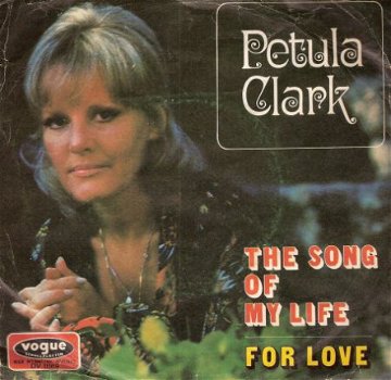 Petula Clark -The Song Of My Life -For Love-fotohoes -1971 - 1