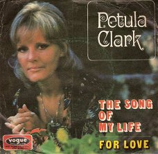 Petula Clark -The Song Of My Life -For Love-fotohoes -1971