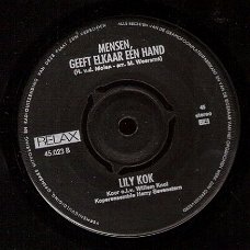 Lily Kok - Mensen Geef Elkaar een Hand -1967-single vinyl