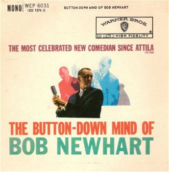 Bob Newhart – Button-down mind of... EP -Stand -Up Comedian - 1