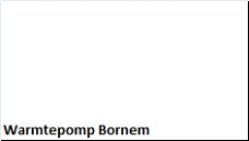 Warmtepomp Bornem