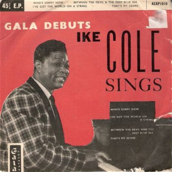 Ike Cole – Sings -EP Ike Cole Sing-1957 (broer van Nat Cole) - 1