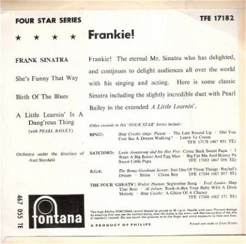 Frank Sinatra – Frankie! ( Four Star Series) vinyl EP 50s - 2