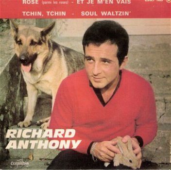 Richard Anthony – Rose - EP Hardcover fotohoes 1963 - 1