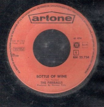 The Fireballs - Bottle Of Wine - KRAKER 1968 !! - 1