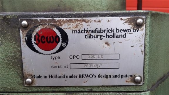 Metaalafkortzaag Bewo type cpo 250lt - 5