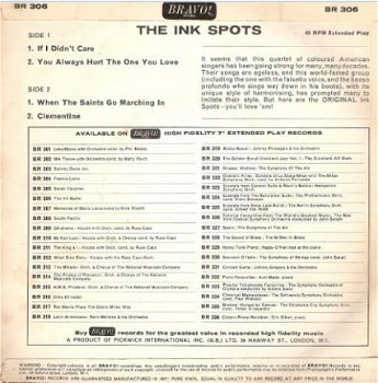 The Ink Spots – If I didn’t Care - EP - 1964 - 2