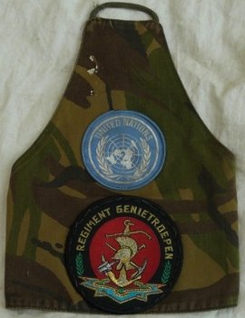 Schouderband / Armband / Armlet, UNPROFOR, Regiment Genietroepen, Koninklijke Landmacht, jaren'90. - 1