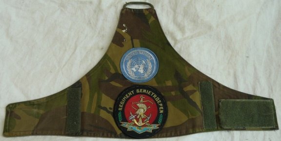 Schouderband / Armband / Armlet, UNPROFOR, Regiment Genietroepen, Koninklijke Landmacht, jaren'90. - 6