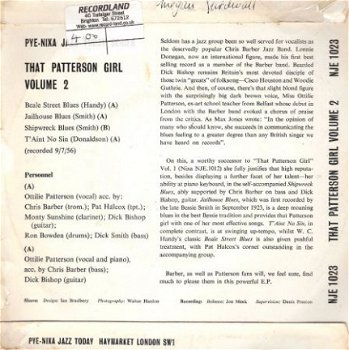 Patterson & Barber's Jazz Band – That Patterson Girl/2 -EP - 2