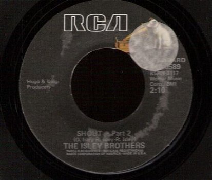 The Isley Brothers - Shout Pt 1 & Shout Pt 2 -opnamen 1959 - 1