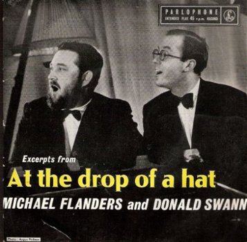Flanders & Swann – At the Drop of a Hat - EP 1959- UK - 1