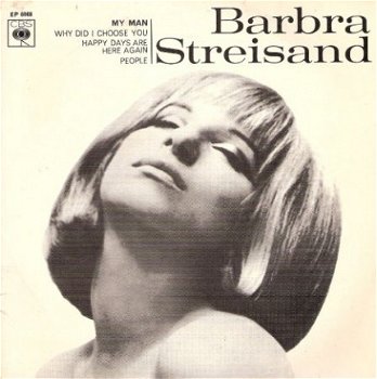 Barbra Streisand – My Man - vinyl EP 1965 - 1