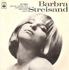 Barbra Streisand – My Man -  vinyl EP 1965