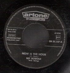 Bep Rowold (Skymasters) - Now Is The Hour -1962-vinyl single