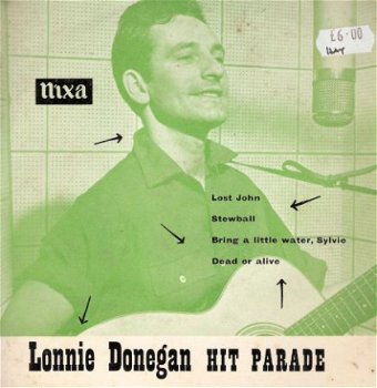 Lonnie Donegan – Hit Parade - Ep -1956 SKIFFLE - 1