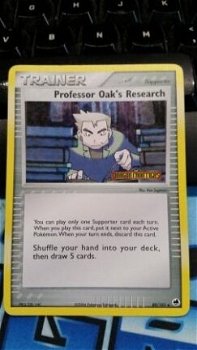 Professor Oak's Research 80/101 (reverse) Ex Dragon Frontiers gebruikt - 0