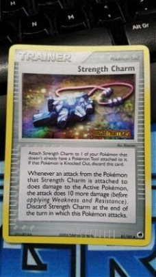 Strength Charm  81/101 (reverse) Ex Dragon Frontiers  nearmint