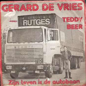 Gerard de Vries-Teddy Beer - Zijn Leven Is Een Autobaan-1966 - 1