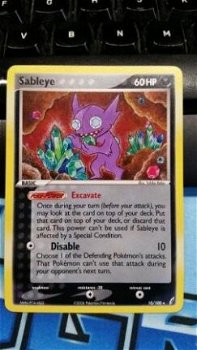 Sableye 10/100 Holo Ex Crystal Guardians - 1