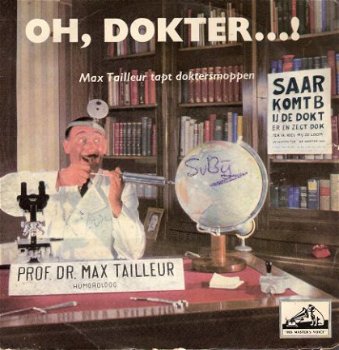 Max Tailleur EP 'Max Tailleur tapt doktersmoppen' -Fotohoes - 1