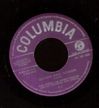 Ruby Murray-Goodbye Jimmy, Goodbye-The Humor Is On Me Now - 1