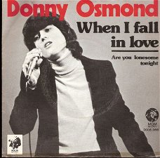 Donnie Osmond-When I Fall In Love - Are You lonesome Tonight