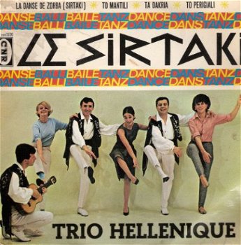 Trio Hellenique -vinyl EP Le Sirtaki (La Danse de Zorba ) - 1