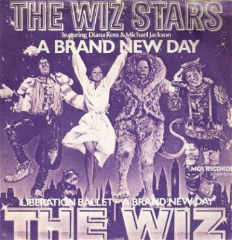 Wiz Stars - Diana Ross & Michael JacksonA Brand New Day - 1