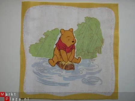 ** Quilt block / knutsellapje Winnie the Pooh (WP9) - 1