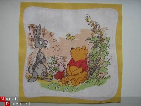 ** Quilt block / knutsellapje Winnie the Pooh (WP5) - 1