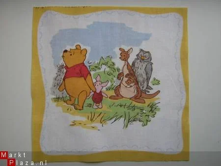 ** Quilt block / knutsellapje Winnie the Pooh (WP1) - 1