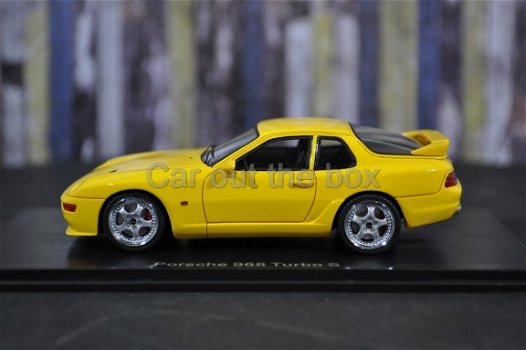 Porsche 968 Turbo S geel 1:43 Neo - 2