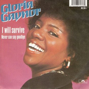 Gloria Gaynor - I Will Survive - Never Can Say Goodbye -disco single vinyl - 1