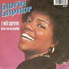 Gloria Gaynor - I Will Survive - Never Can Say Goodbye -disco single vinyl