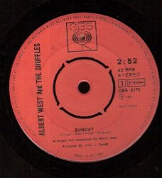 Albert West and the Shuffles - Sunday -NEDERBEAT 1972