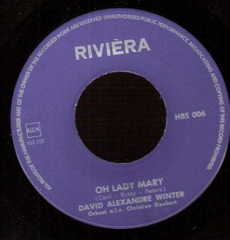 David Alexandere Winter - Oh Lady Mary - Cherie -1969 - 1