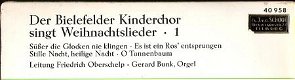 Bielefelder kinderchor -Weinachtslieder -EP - 2 - Thumbnail